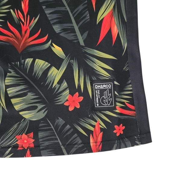 DHARCO Women's Floral tropical MTB mountain bikeJersey Long Sleeve m - Picture 5 of 16